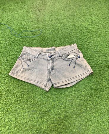 Light Wash Denim Shorts