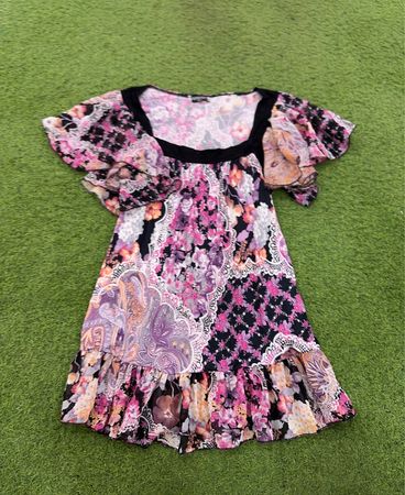 ESPERANCE PARIS Floral Print Dress
