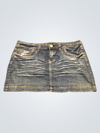 Ma jupe en jean féminine Denim Skirt
