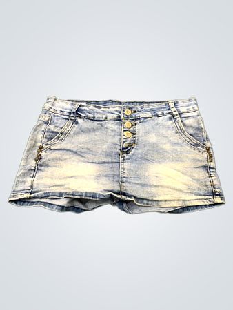Light Wash Denim Shorts