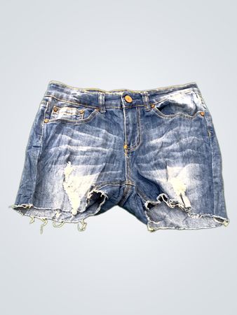 DENIM BLVD Shorts jeans desgastados