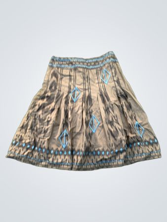 Esprit Embroidered A-line Mini Skirt