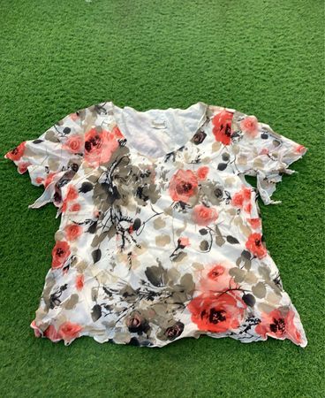 Roman Originals Floral Print Top