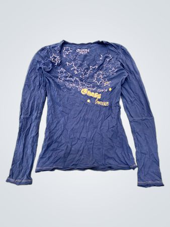 Guess Jeans Long Sleeve Graphic Tee
