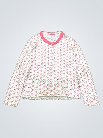 Dream Modes Floral Print Long Sleeve Top