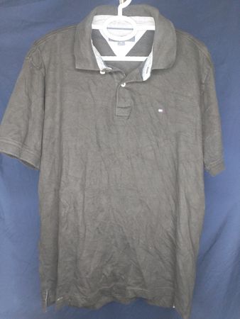 Tommy Hilfiger Grey Polo Shirt