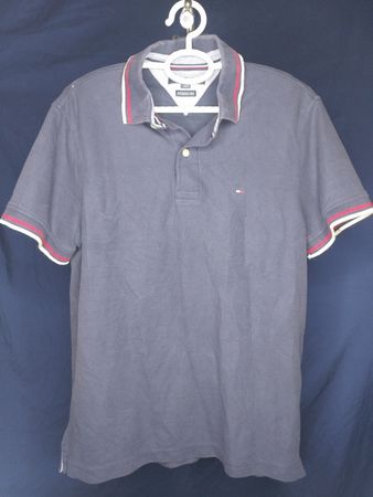 Tommy Hilfiger Grey Polo Shirt