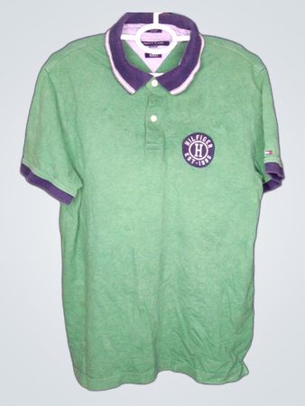 Tommy Hilfiger Green Slim Fit Polo Shirt