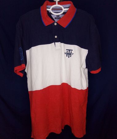 Tommy Hilfiger Multi-Panel Polo Shirt