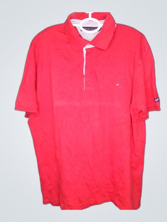 Tommy Hilfiger Red Polo Shirt