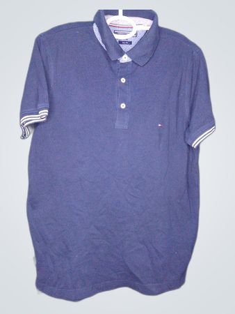 Tommy Hilfiger Navy Slim Fit Polo Shirt