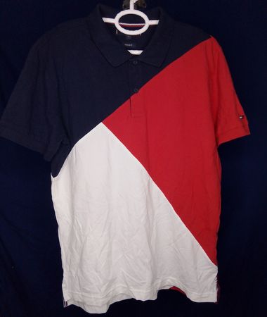 Tommy Hilfiger Color Block Polo Shirt