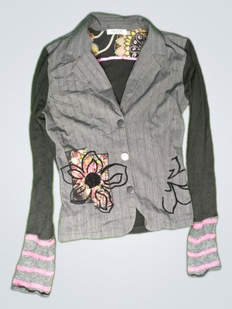 Grazia Floral Patchwork Blazer