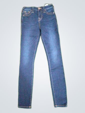 True Religion Blue Skinny Jeans