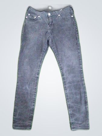 True Religion Dark Wash Straight Leg Jeans