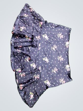 Forever 21 Ruffled Floral Mini Skirt