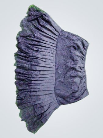 Black Ruffled Top