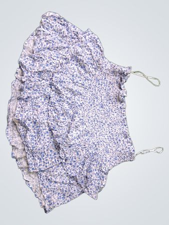 Blue Floral Top