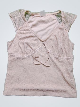 Pink Lace Top