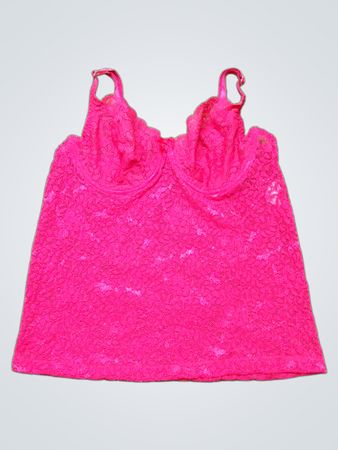 Pink Lace Bra
