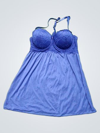 Blue Lace Chemise