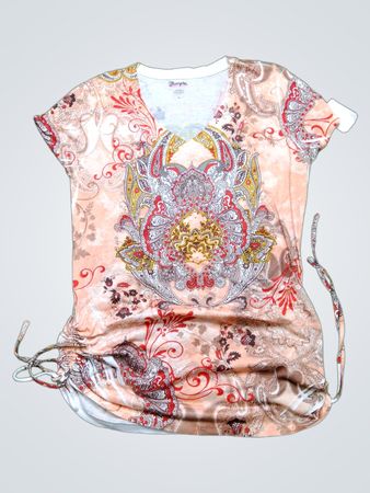 Wrangler Printed Short Sleeve Blouse