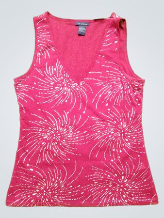 The Limited Women's Red Sleeveless Top