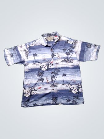 Palm Island Kurzarm-Hawaiihemd