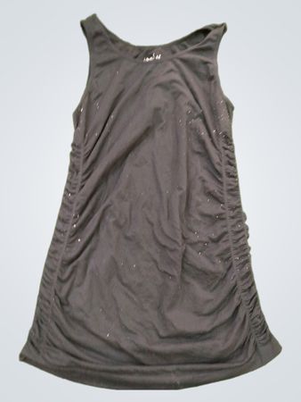 Isabel Maternity Schwarzes Rüschentop