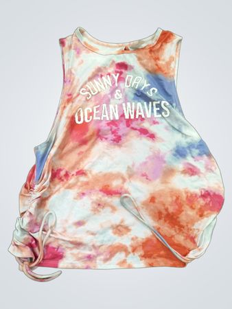 No Boundaries Tie-Dye Tank Top