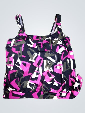 Tanktop mit abstraktem Druck