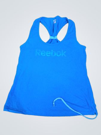 Reebok Blue Racerback Tank Top