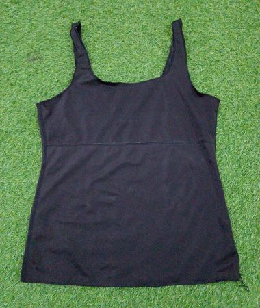 Schwarz Tanktop