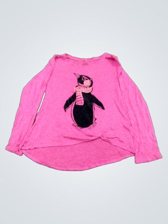 SO Pink Penguin Langarmshirt