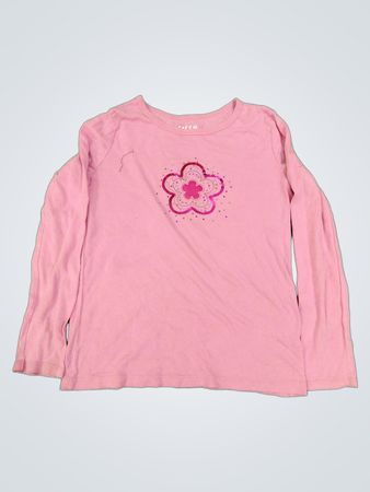 Circo Girls Pink Langarmblumen-T-Shirt
