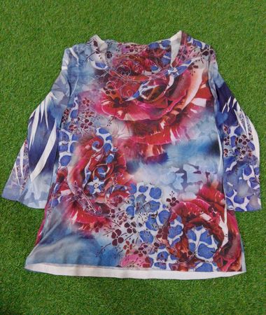 Bluse mit Blumenmuster