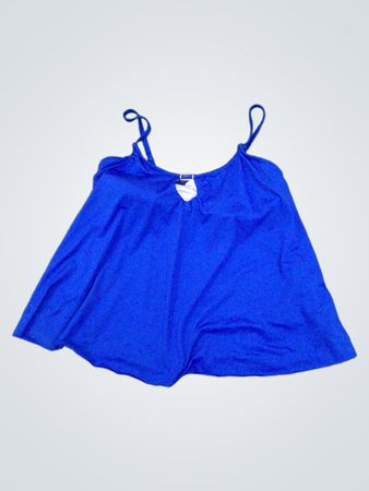VENUS Damen Blue Spaghetti-Träger Tanktop Größe 12