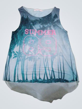 H&M ärmelloses grafisches Tanktop