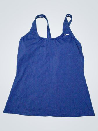 Unbranded Damen Navy Blue Racerback Tank Top