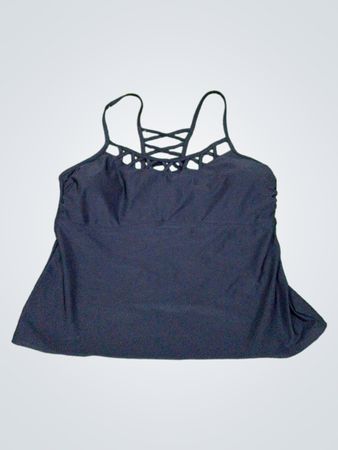 Schwarzes Tanktop