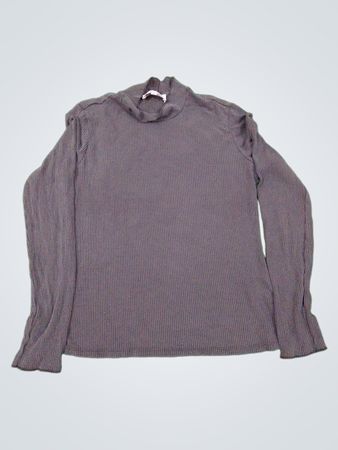 Philosophy Republic Clothing Mock Neck Ribbed Long Sleeve Shirt