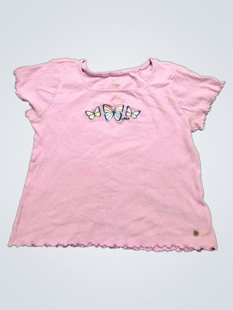 Justice Girls Rippstoff Schmetterlings-T-Shirt