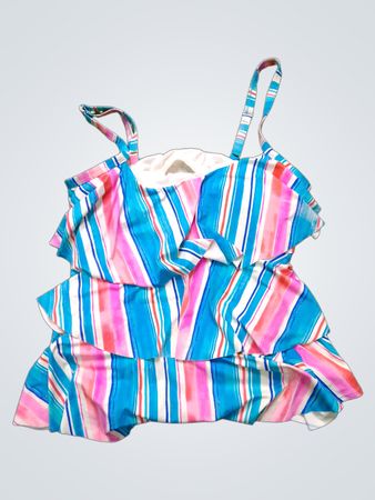 BEACH HOUSE Damen gestreiftes Tankini-Oberteil