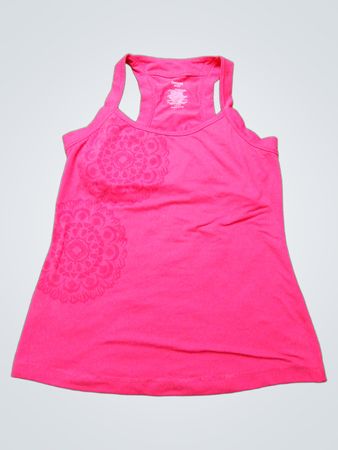 Danskin Now Pink Racerback Tank Top