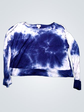 Jenni Intimates Tie-Dye Langarmshirt
