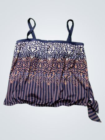 LE COVE Damen gemustertes Tanktop