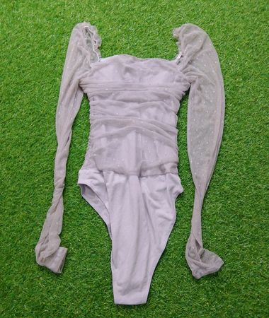 New Look Rüschennetz Bodysuit