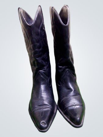 Madden Girl Black Cowboy Boots