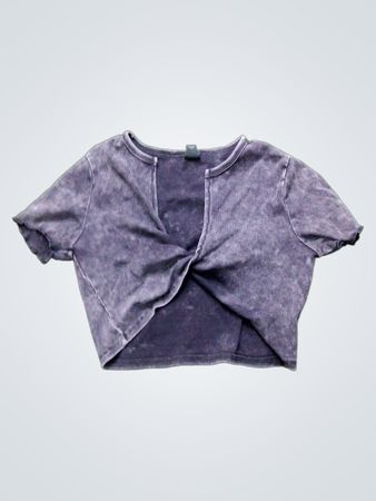 Wild Fable Twist Front Crop Top