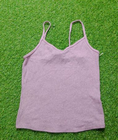 Mossimo Supply Co. Geripptes Spaghetti-Träger Top